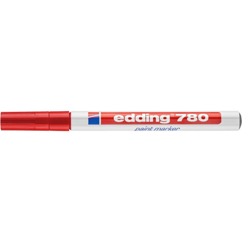 Marker olejowy e-780 EDDING, 0,8mm, czerwony