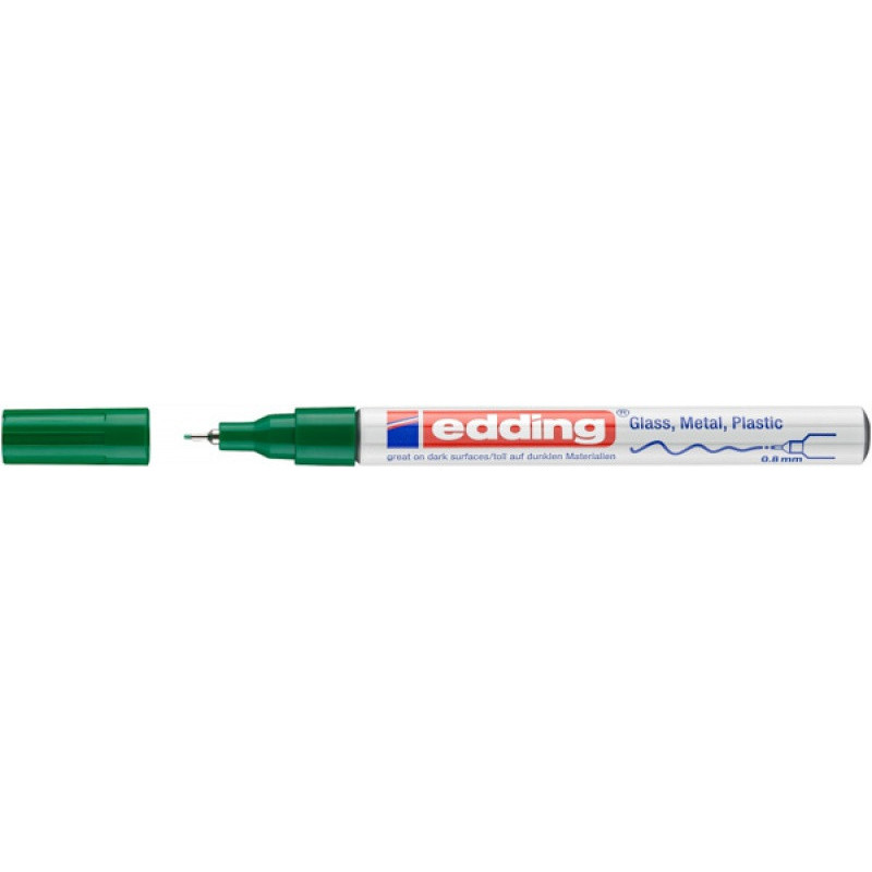 Marker olejowy e-780 EDDING, 0,8mm, zielony