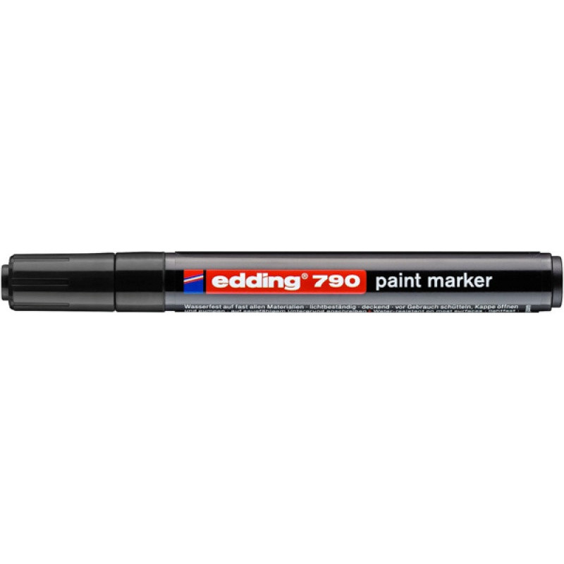 Marker olejowy e-790 EDDING, 2-3mm, czarny