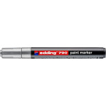Marker olejowy e-790 EDDING, 2-3mm, srebrny
