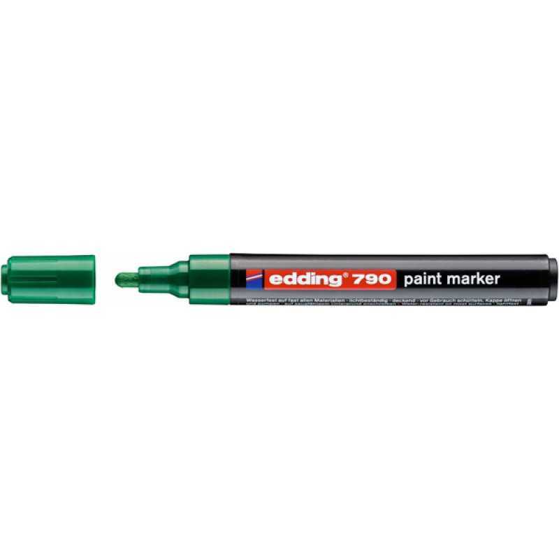 Marker olejowy e-790 EDDING, 2-3mm, zielony