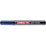 Marker olejowy e-791 EDDING, 1-2mm, niebieski