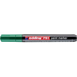 Marker olejowy e-791 EDDING, 1-2mm, zielony