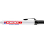 Marker permanentny automatyczny e-11 EDDING, 1,5-3mm, czarny