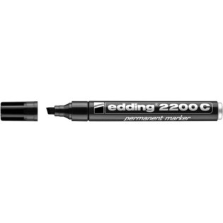Marker permanentny e-2200c EDDING, 1-5mm, czarny