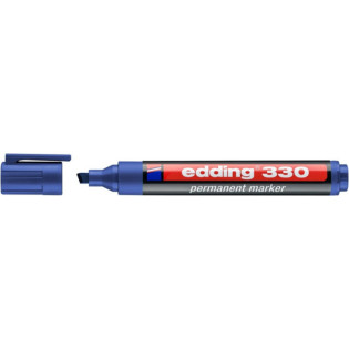 Marker permanentny e-330 EDDING, 1-5mm, niebieski