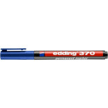 Marker permanentny e-370 EDDING, 1mm, niebieski