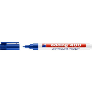 Marker permanentny e-400 EDDING, 1mm, niebieski