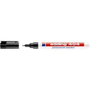 Marker permanentny e-404 EDDING, 0,75mm, czarny