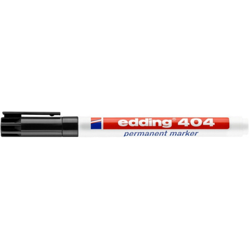 Marker permanentny e-404 EDDING, 0,75mm, czarny