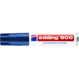 Marker permanentny e-800 EDDING, 4-12mm, niebieski