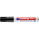 Marker permanentny no.1 EDDING, 1-5mm, czarny