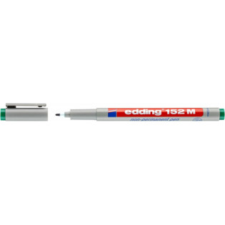 Marker zmywalny e-152 M EDDING, 1mm, zielony