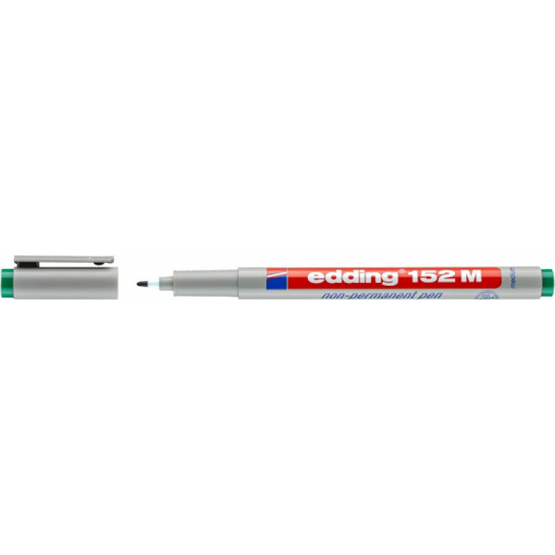 Marker zmywalny e-152 M EDDING, 1mm, zielony