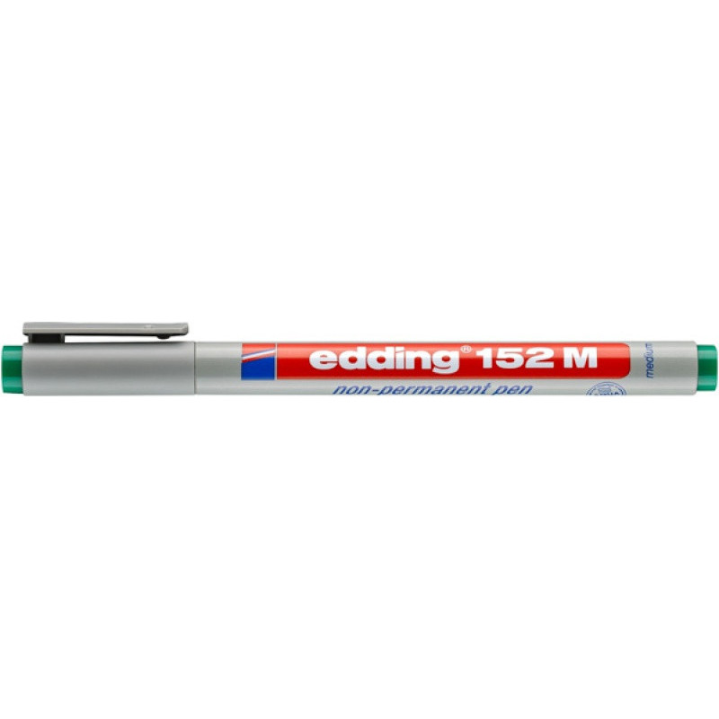 Marker zmywalny e-152 M EDDING, 1mm, zielony