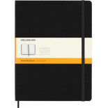 Notes MOLESKINE Classic XL (19x25cm) w linie, twarda oprawa, 192 strony, czarny
