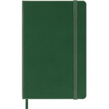 Notes MOLESKINE Classic P (9x14 cm) w linie, twarda oprawa, myrtle green, 192 strony, zielony