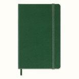 Notes MOLESKINE Classic P (9x14 cm) w linie, twarda oprawa, myrtle green, 192 strony, zielony