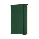 Notes MOLESKINE Classic P (9x14 cm) w linie, twarda oprawa, myrtle green, 192 strony, zielony