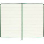 Notes MOLESKINE Classic P (9x14 cm) w linie, twarda oprawa, myrtle green, 192 strony, zielony