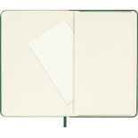 Notes MOLESKINE Classic P (9x14 cm) w linie, twarda oprawa, myrtle green, 192 strony, zielony