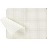 Zestaw 3 Zeszytów MOLESKINE Cahier Journals P (9x14cm) w kratkę, 64 strony, czarny