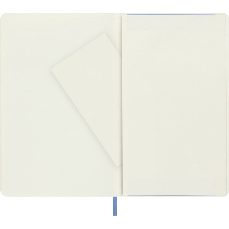 Notes MOLESKINE Classic L (13x21 cm) gładki, miękka oprawa, hydrangea blue, 192 strony, niebieski