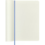 Notes MOLESKINE Classic L (13x21 cm) w linie, miękka oprawa, hydrangea blue, 192 strony, niebieski