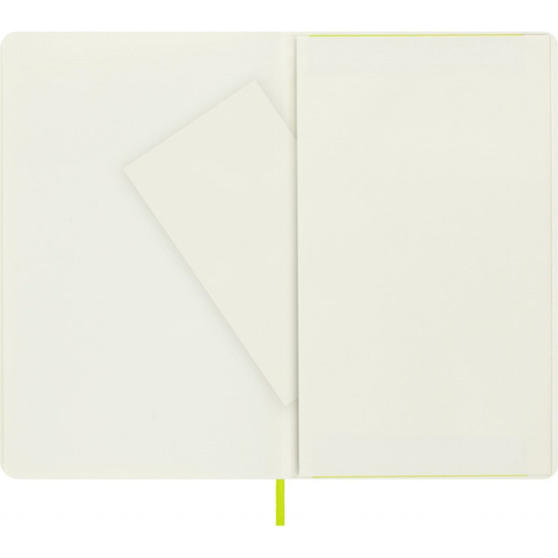 Notes MOLESKINE Classic L (13x21 cm) gładki, miękka oprawa, lemon green, 192 strony, zielony