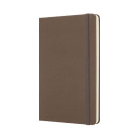 Notes MOLESKINE Classic L (13x21 cm) w linie, twarda oprawa, earth brown, 240 stron, brązowy