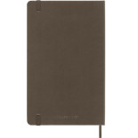 Notes MOLESKINE Classic L (13x21 cm) w linie, twarda oprawa, earth brown, 240 stron, brązowy