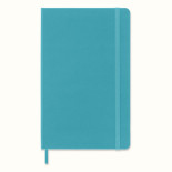 Notes MOLESKINE Classic L (13x21 cm) w linie, twarda oprawa, reef blue, 240 stron, niebieski