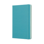 Notes MOLESKINE Classic L (13x21 cm) w linie, twarda oprawa, reef blue, 240 stron, niebieski