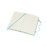 Notes MOLESKINE Classic L (13x21 cm) w linie, twarda oprawa, reef blue, 240 stron, niebieski