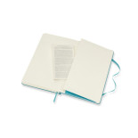 Notes MOLESKINE Classic L (13x21 cm) w linie, twarda oprawa, reef blue, 240 stron, niebieski