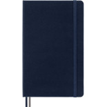 Notes MOLESKINE Classic L (13x21 cm) w linie, twarda oprawa, sapphire blue, 400 stron, niebieski