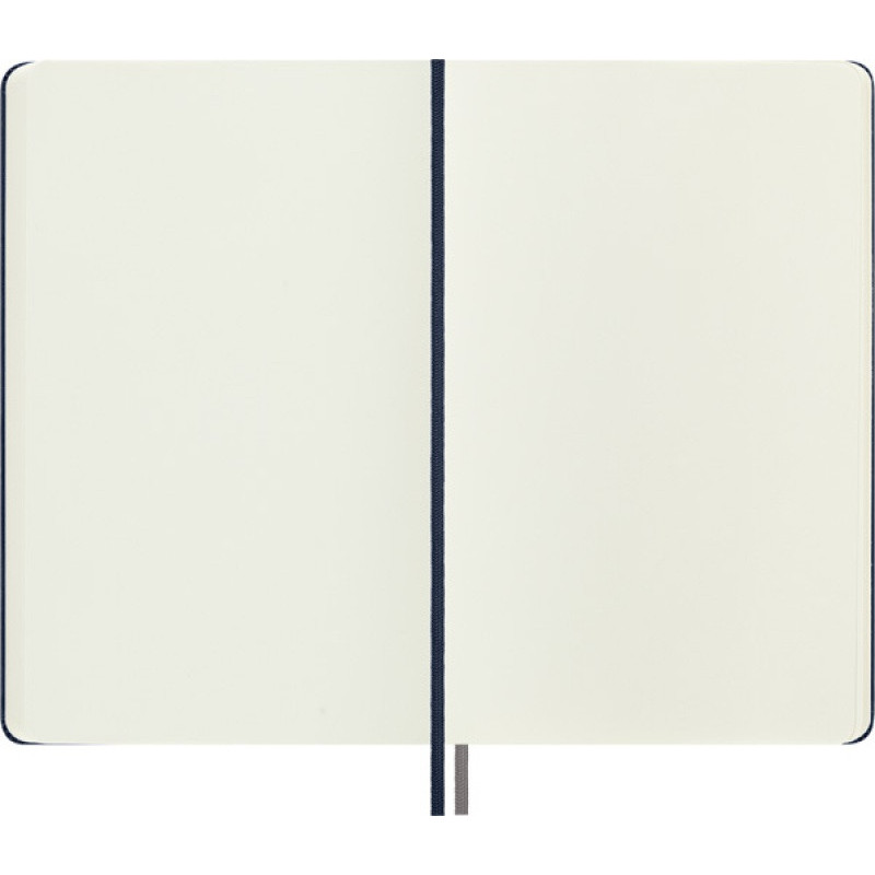 Notes MOLESKINE Classic L (13x21 cm) gładki, twarda oprawa, sapphire blue, 400 stron, niebieski