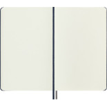 Notes MOLESKINE Classic L (13x21 cm) gładki, twarda oprawa, sapphire blue, 400 stron, niebieski
