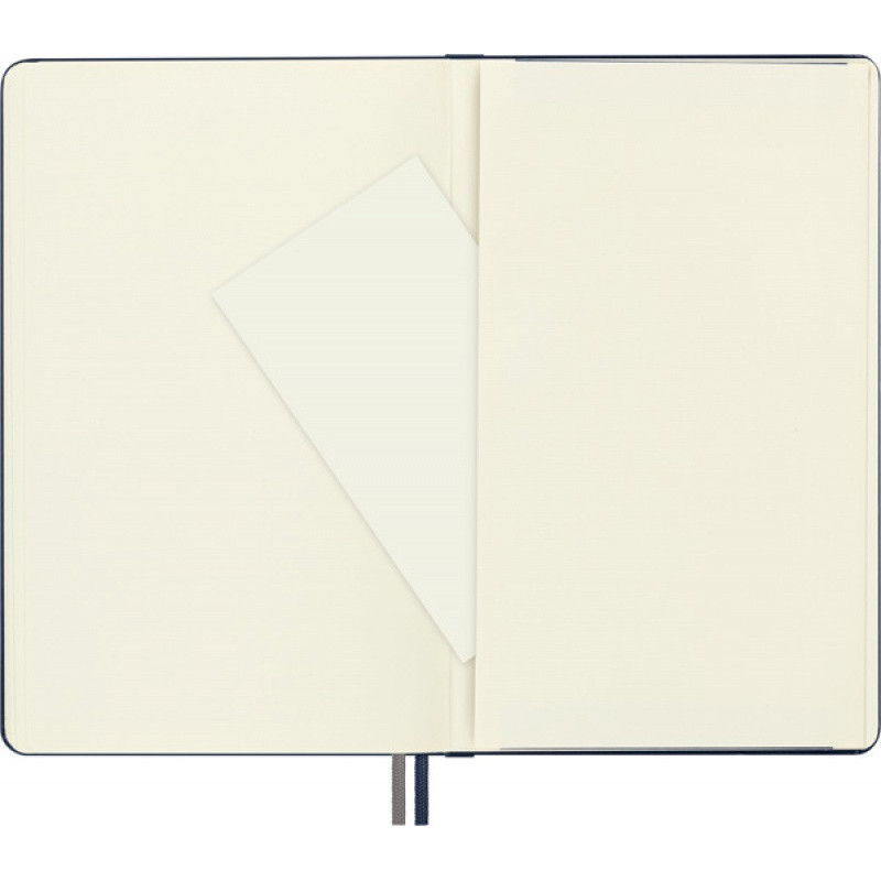 Notes MOLESKINE Classic L (13x21 cm) gładki, twarda oprawa, sapphire blue, 400 stron, niebieski