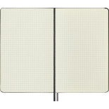 Notes MOLESKINE Classic L (13x21cm) w kratkę, twarda oprawa, 400 stron, czarny