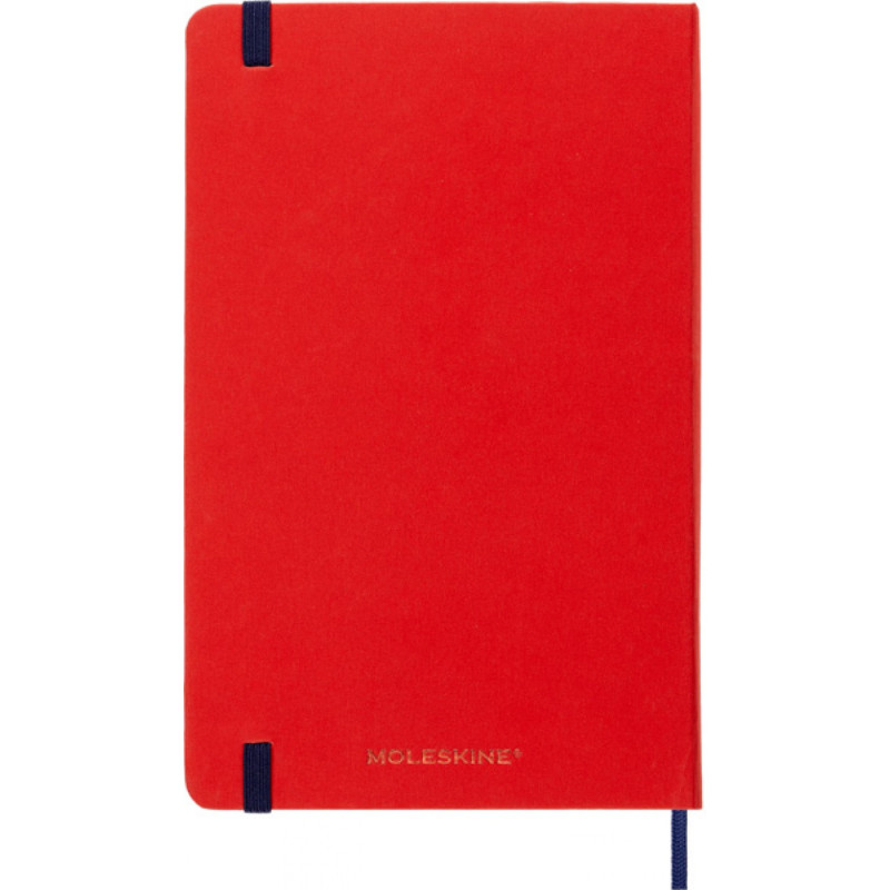 Notes MOLESKINE edycja limitowana Year of the Tiger L (13 × 21 cm) w linie, czerwony