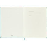 Notes MOLESKINE Classic XL (19x25 cm) w linie, twarda oprawa, reef blue, 192 strony, niebieski