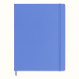 Notes MOLESKINE Classic XL (19x25 cm) w linie, twarda oprawa, hydrangea blue, 192 strony, niebieski