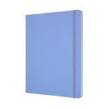 Notes MOLESKINE Classic XL (19x25 cm) w linie, twarda oprawa, hydrangea blue, 192 strony, niebieski