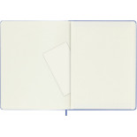 Notes MOLESKINE Classic XL (19x25 cm) w linie, twarda oprawa, hydrangea blue, 192 strony, niebieski