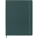Notes MOLESKINE PROFESSIONAL XL (19x25 cm), forest green, twarda oprawa, 192 strony, zielony