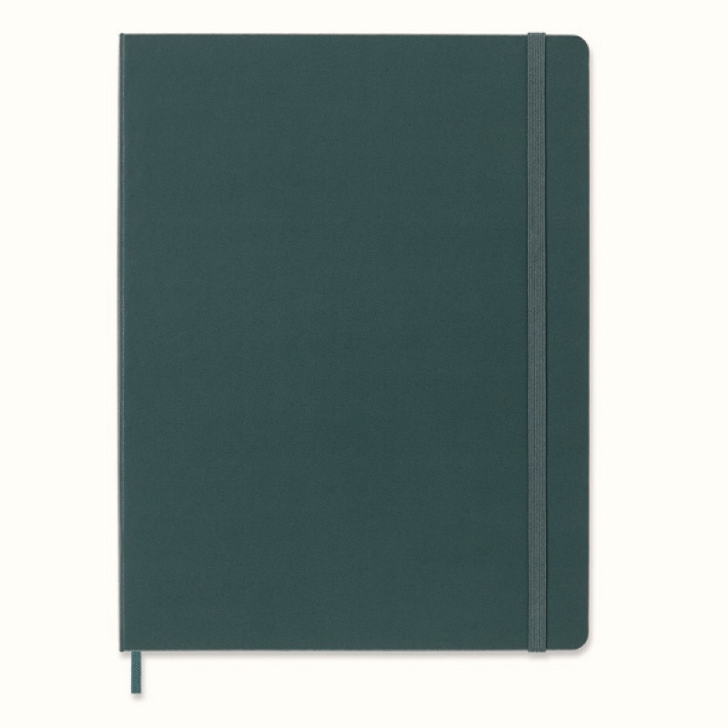 Notes MOLESKINE PROFESSIONAL XL (19x25 cm), forest green, twarda oprawa, 192 strony, zielony