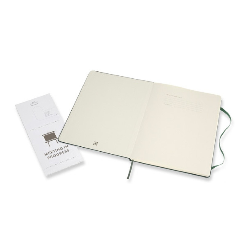 Notes MOLESKINE PROFESSIONAL XL (19x25 cm), forest green, twarda oprawa, 192 strony, zielony