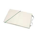 Notes MOLESKINE Classic XL (19x25cm) gładki, twarda oprawa, myrtle green, 192 strony, zielony