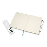 Notes MOLESKINE Classic XL (19x25cm) w kratkę, twarda oprawa, myrtle green, 192 strony, zielony
